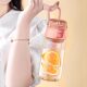 Fuguang Portable High-Capacity Sports Water Bottle for Girls, High-Quality and Stylish, Suitable for Boys, Summer High-Temperature Resistant, for Children and Students