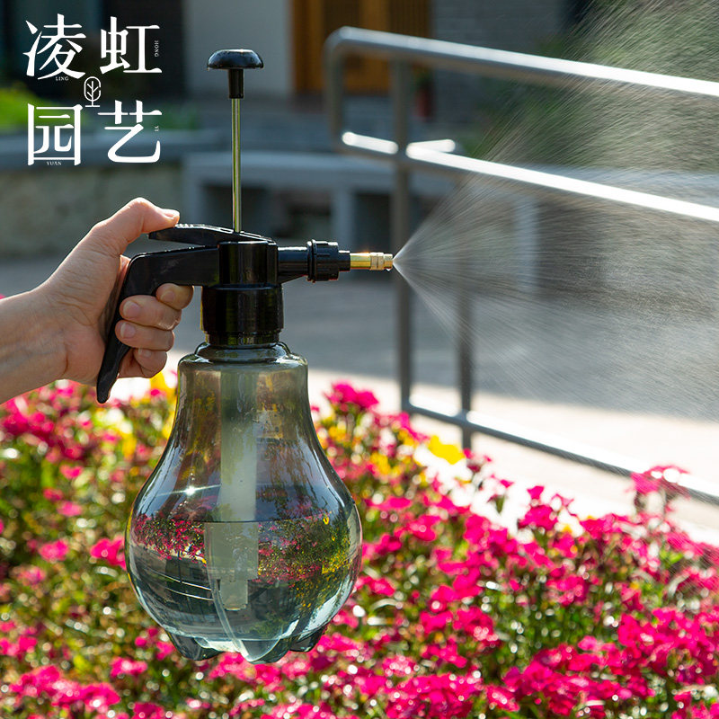 Creative Pressure Spray Pot Watering Flowers Home Gardening Plant Air Pressure Spray Bottle Instrumental Watering Pot Watering Pot Watering Pot