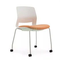 Conference chair stackable office chair mobile training chair staff dining room chair anthropology chair library reading chair