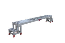 Create nameplate combination Bridge ladder straddle ladder step ladder folding ladder foldable Bridge ladder foldable span support customized