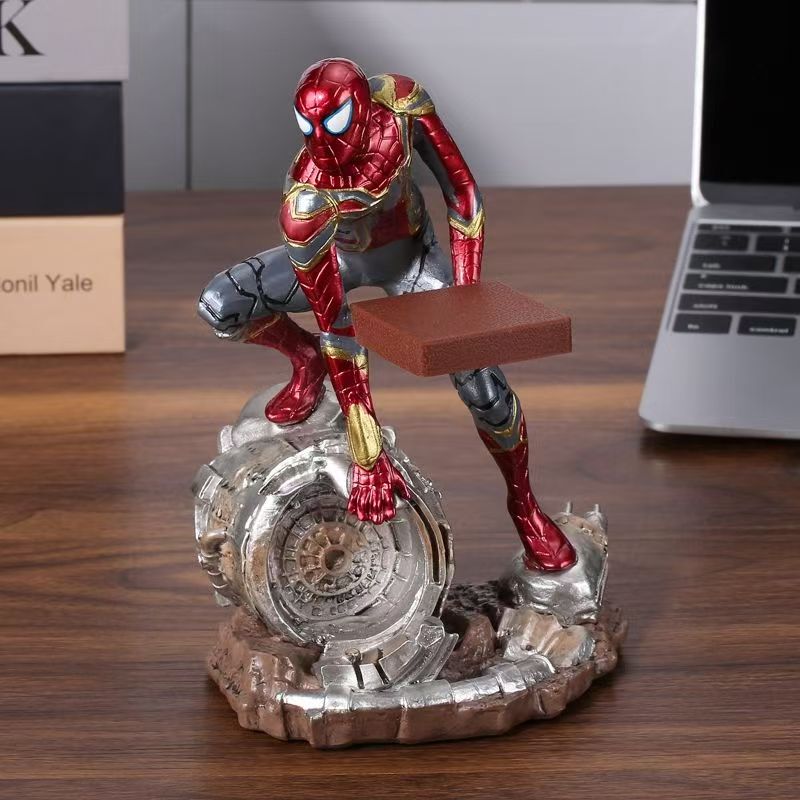 Spider-Man Watch Stand Mechanical Watch Display Stand Apple Huawei Watch Charging Stand Spider-Man Figurine