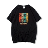 Футболка в стиле хип-хоп, короткий рукав, в американском стиле, оверсайз, большой размер