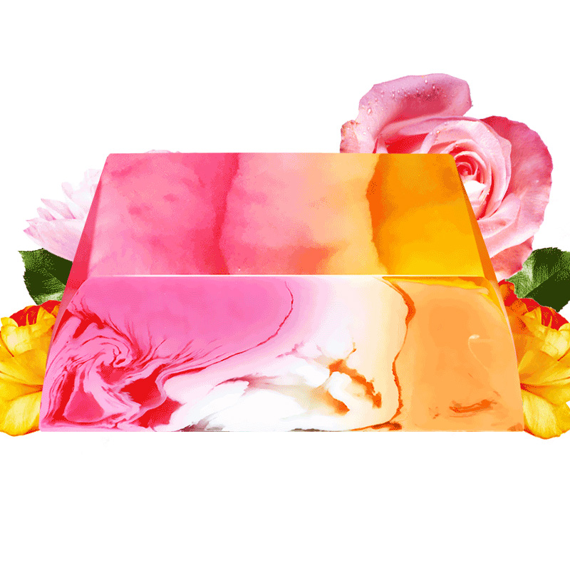 Kasha Sexy Rose Essential Oils Soap 200g Woman Wash face bathed Bath Hand Soap European Imports-Taobao