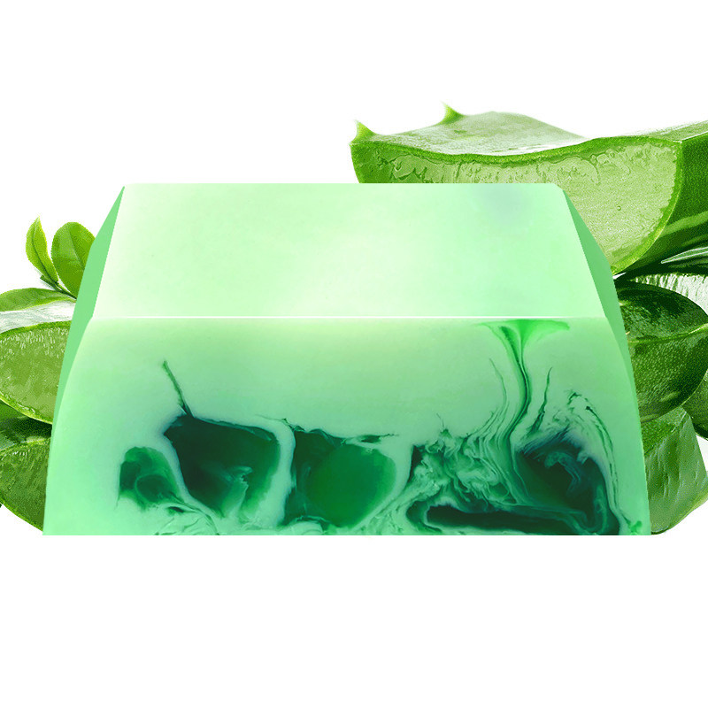 ⭐Kasha Fresh Aloe Vera Gift Box Clothing Imported Artisanal Essential Oils Soap Controlled Oil Black Head Pimple