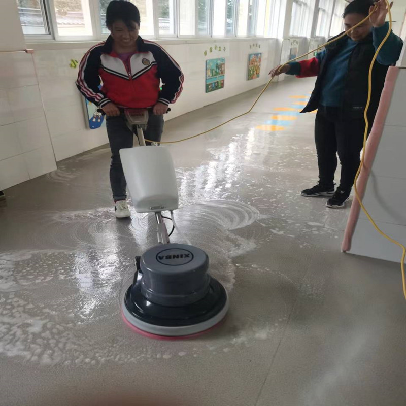 Pvc Floor Cleaning Machine Self-Leveling Floor Grinder Sports Court Carpet Machine Plastic Floor Cleaning Single-Sweep Machine