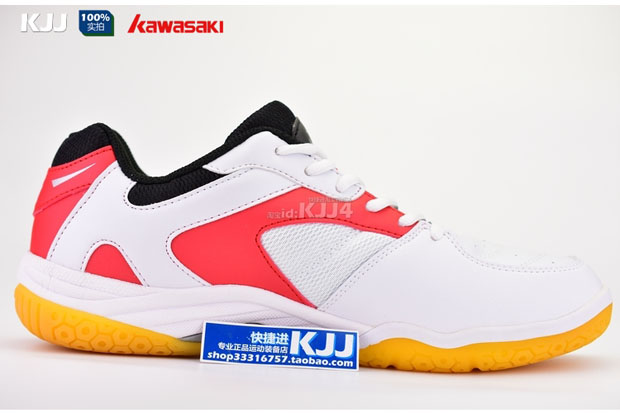 Theo đuổi giày cầu lông Kawasaki giày nam giày nữ siêu nhẹ thoáng khí chống trượt hấp thụ giày đào tạo giày thể thao nam chính hãng - Giày cầu lông giày cầu lông adidas