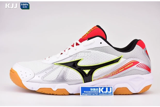 Giày cầu lông chính hãng MIZUNO Mizuno Giày nam giày nữ Giày cầu lông CYCLONE POWER mẫu nữ