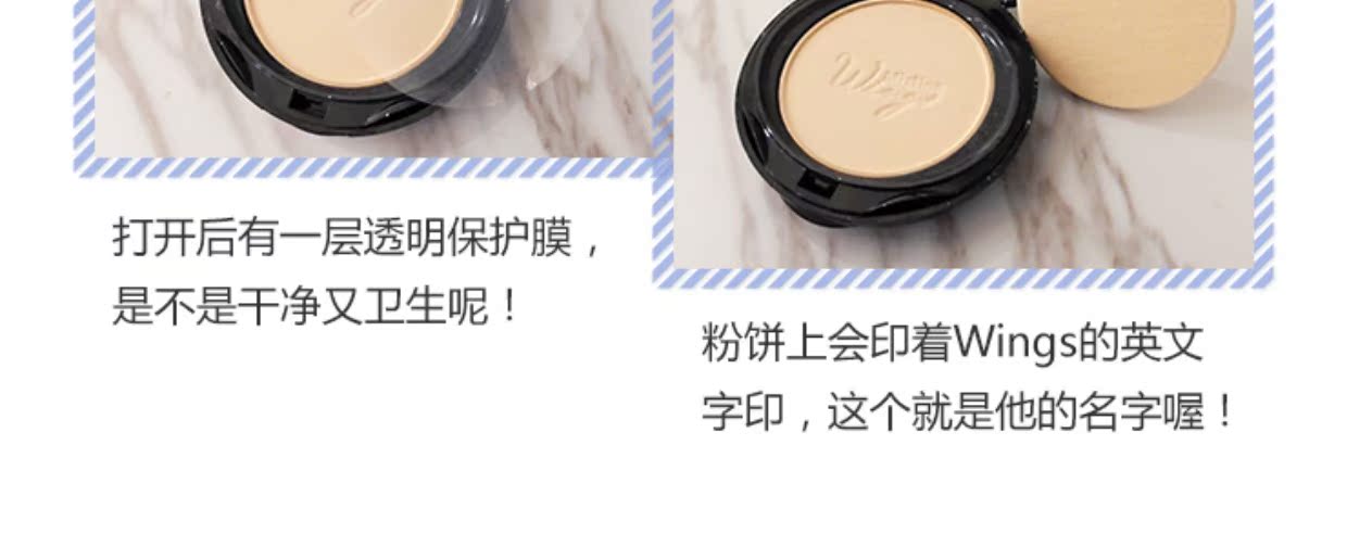 Phấn phủ dạng cánh dạng sương của Thái trang điểm lâu / kem che khuyết điểm / kem dưỡng ẩm kiểm soát phấn khô siêu mỏng - Bột nén phấn phủ whoo trắng