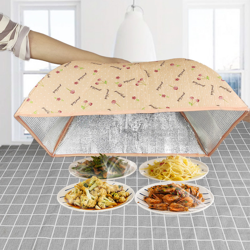 New heat insulation mask in winter with thick cover meal mask folding table umbrella large rectangular household