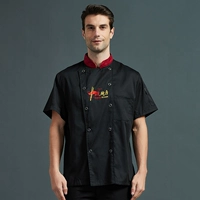 Кухня с короткими рукавами черная