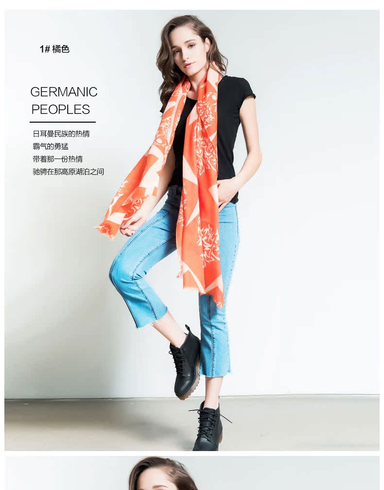 Foulard pour Femme en Laine - Ref 3159893 Image 7