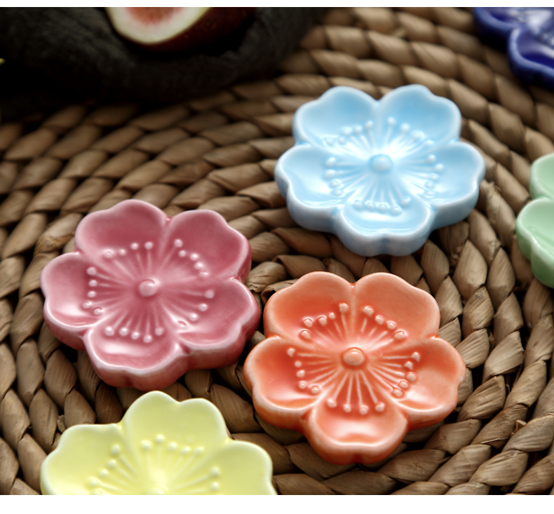 Người giữ đũa kiểu Nhật Bản Sáng tạo người giữ đũa Nhật Bản Bộ đồ ăn đặt cung cấp đũa đũa đũa cần thiết hàng ngày - Đồ ăn tối đĩa nhựa dùng 1 lần