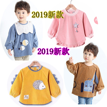 Proud Belmi Fall New Products Children Hood Clothing Male Girl Baby Waterproof Dinner clothes Baby anti-wear and anti-dirty