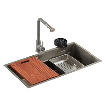 (15% subsidy) Supor kitchen stainless steel sink sink sink under counter basin household dishwashing basin