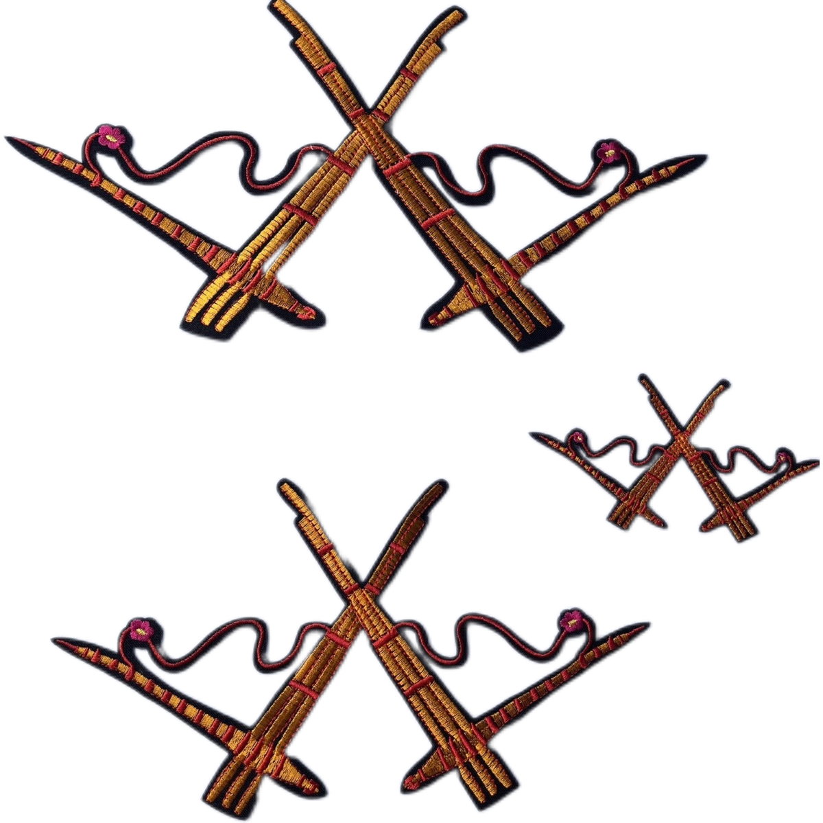 Miao Lusheng pattern (with hot melt adhesive) Large number of No. 1 clothing accessories-Taobao