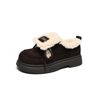 ZHR加绒保暖雪地短靴女清仓