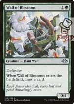 Magic The Gathering Wall of Blossoms V13 MH1 Foil