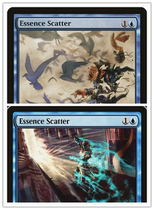 Magic The Gathering Essence Scatter Chinese English Japanese M14 AKH Blue Iron