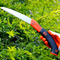 Taiwan imported German lion treasure folding saw handmade saw garden fruit tree saw Wood saw household small saw woodworking saw