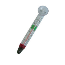 Fish tank aquarium thermometer glass liquid crystal digital high precision thermometer turtle cylinder scale diving thermometer