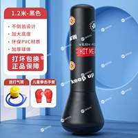 Черные детские боксерские перчатки с буквами, воздушный насос, 1.2м