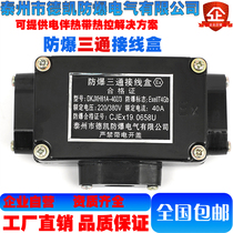 电热带伴热带专用配件防爆三通接线盒220V380V