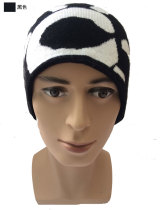 Autumn and winter Kaile Stone mens and womens wool knitted hat fleece hat outdoor warm and cold ear protection Hiking mountaineering and skiing