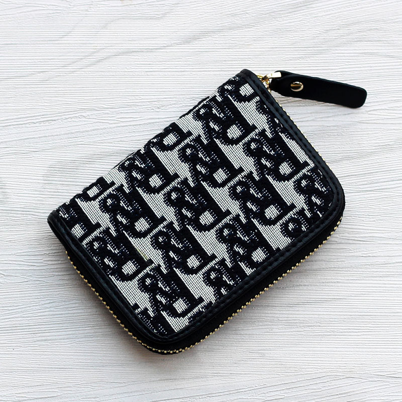 Exquisite high - end card - piece - tip female card package - anti - magnetic collection of driver's license card bag