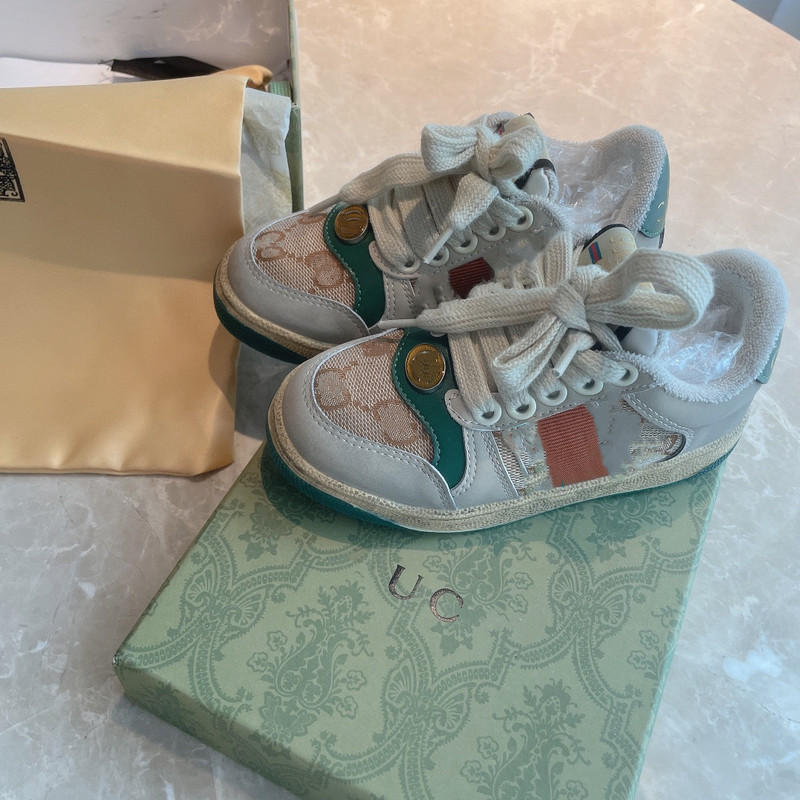 Children's Sports and Leisure Dirty Shoes, Classic Retro Color-Block Sneakers, Comfortable and Versatile Trendy Shoes for Boys and Girls