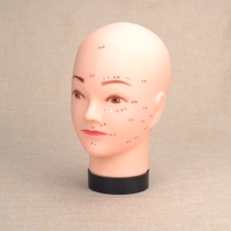 Beauty Salon practice technique dummy head model facial wash face acupressure massage model head Beauty Doll bald girl