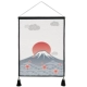 Nhật Bản hangcloth tấm thảm tấm thảm trang trí bức tranh tường phòng khách sơn vải nền vải vải tường hộp mét hiên