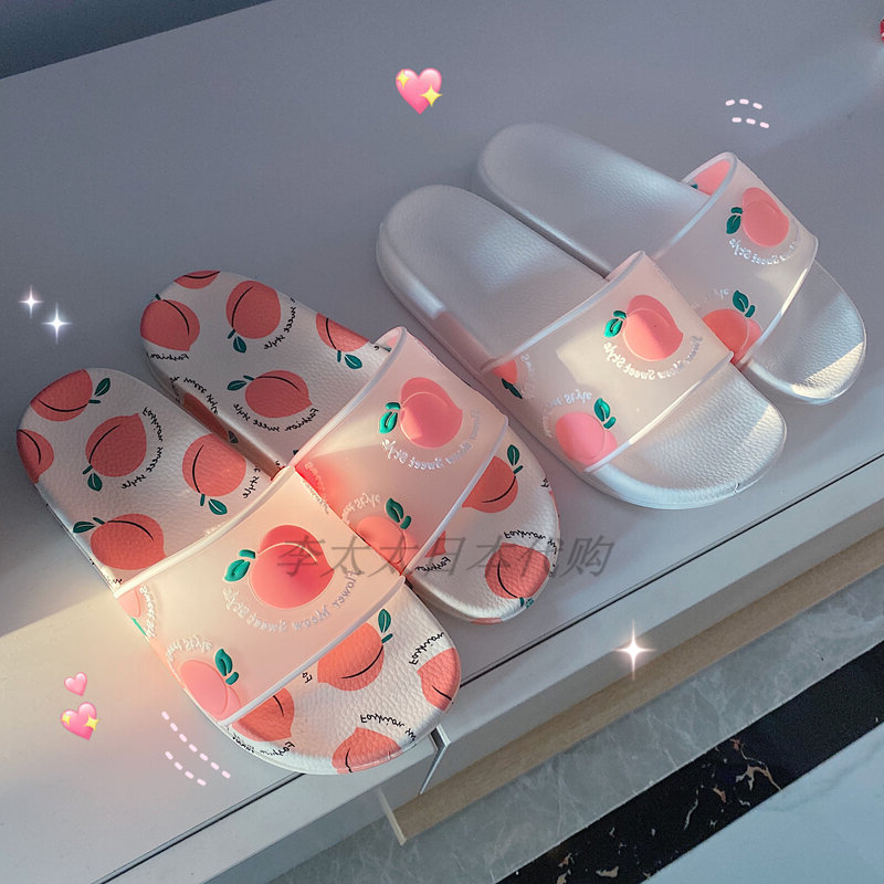 Japan Day Ensemble Gp Sandals Women Ins Tide Domestic Anti-Slip Bath Indoor Cute Exterior Wearing Beach Shoes Summer