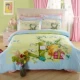 Bộ chăn ga gối đơn giản gồm bốn tấm 1,5 m