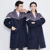 Осенний длинный комбинезон, износостойкий белый халат, делается под заказ