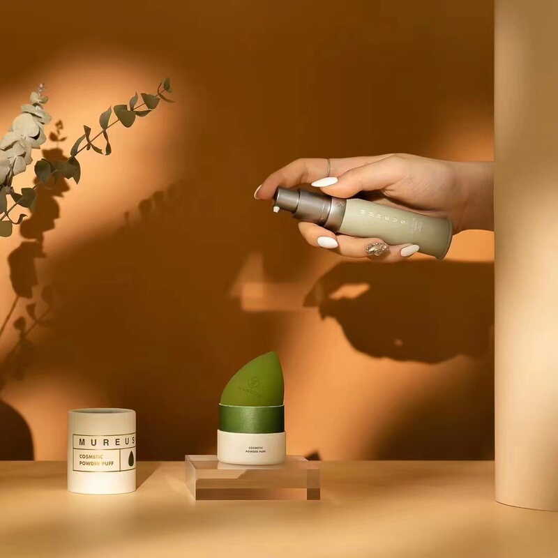 [Scan the Qr Code to Verify] Korean Mureus Liquid Foundation Is Purely Plant-Based and Nourishes the Skin