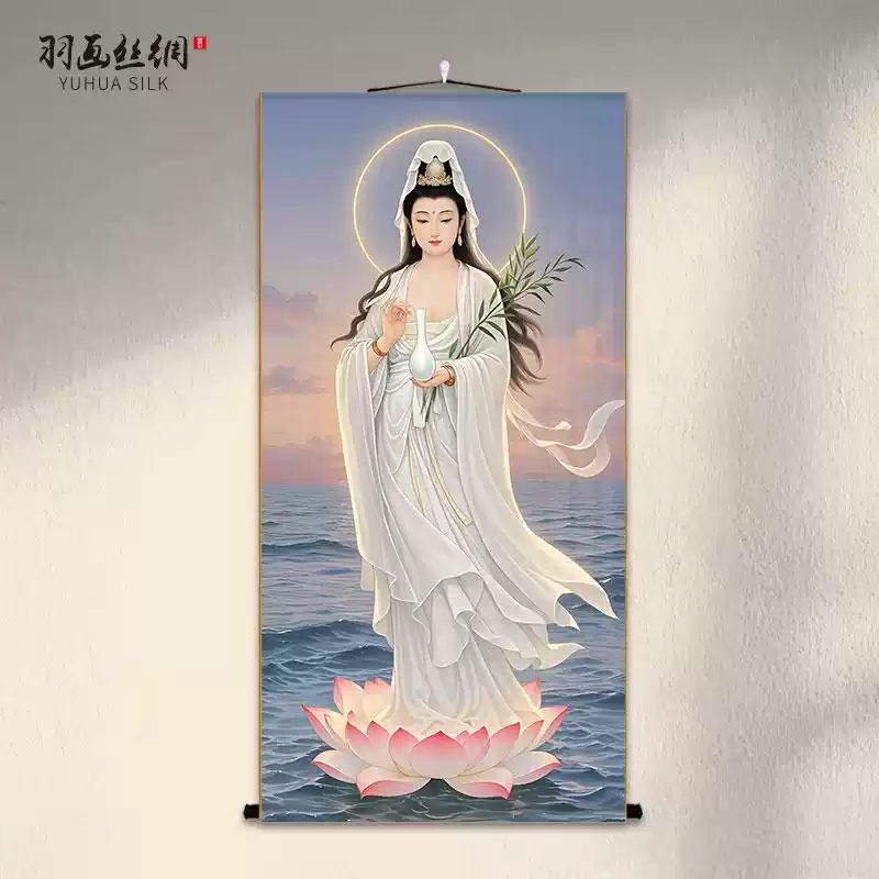 三尺三仙家堂单挂画出马保家胡红黄常上方家佛道全堂口装饰卷轴画