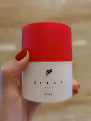 Spot Japan Ocean trico Harajuku salon Men's styling hair wax mud Red Blue 80g