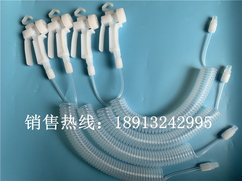 PFA pure water gun Parker PFA nitrogen gun PFA spring tube telescopic tube PFA connector SG-1-01