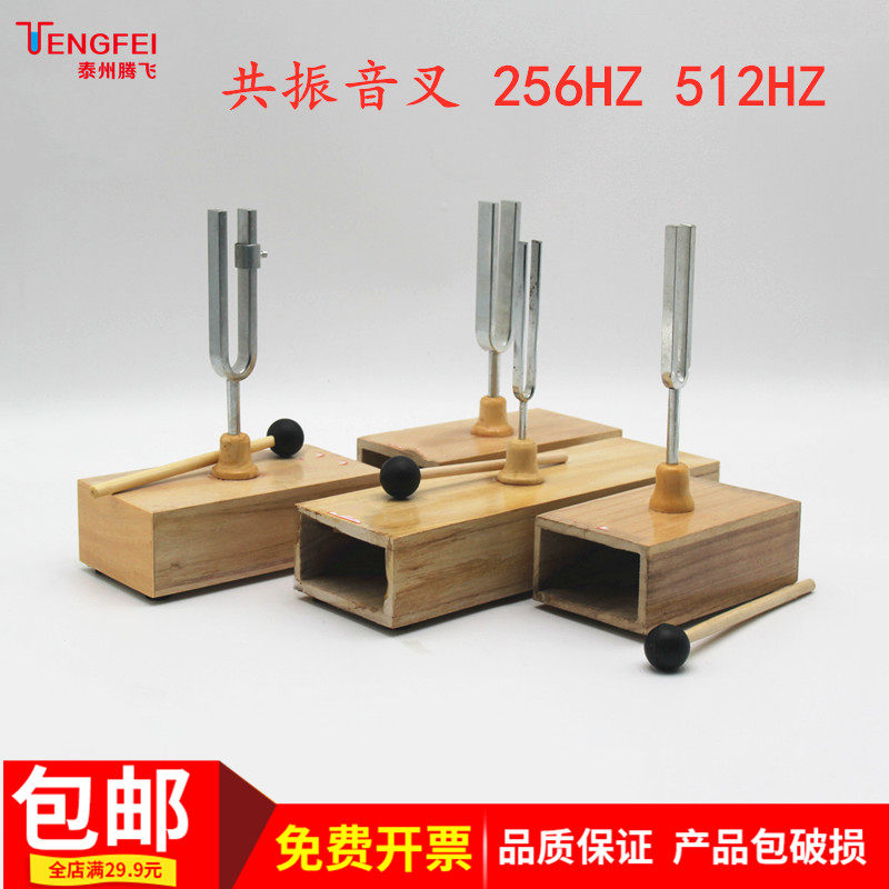 Standard teaching fork 256HZ 512HZ 440 Resonance sound fork physics acoustic experimental instrument teaching instrument