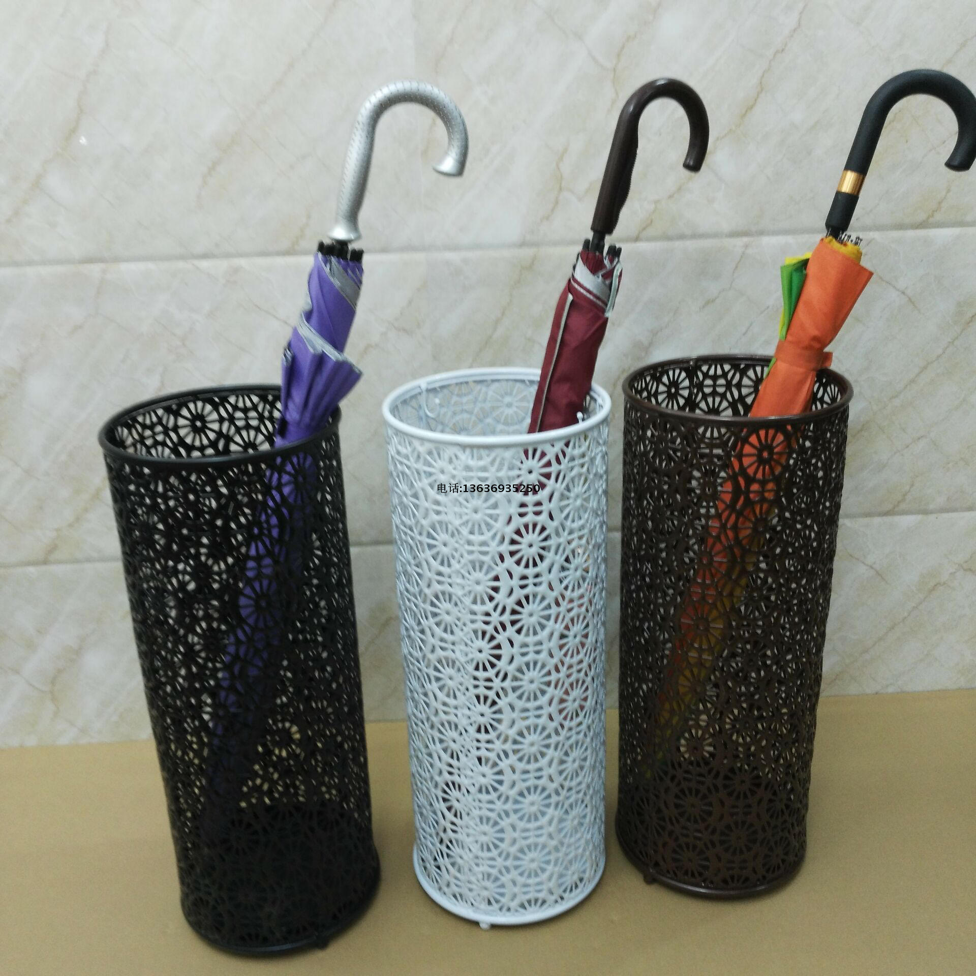 Umbrella barrel home umbrella stand hotel umbrella stand foyer umbrella storage layer rack hanging umbrella stand hanging umbrella stand suite living room umbrella stand