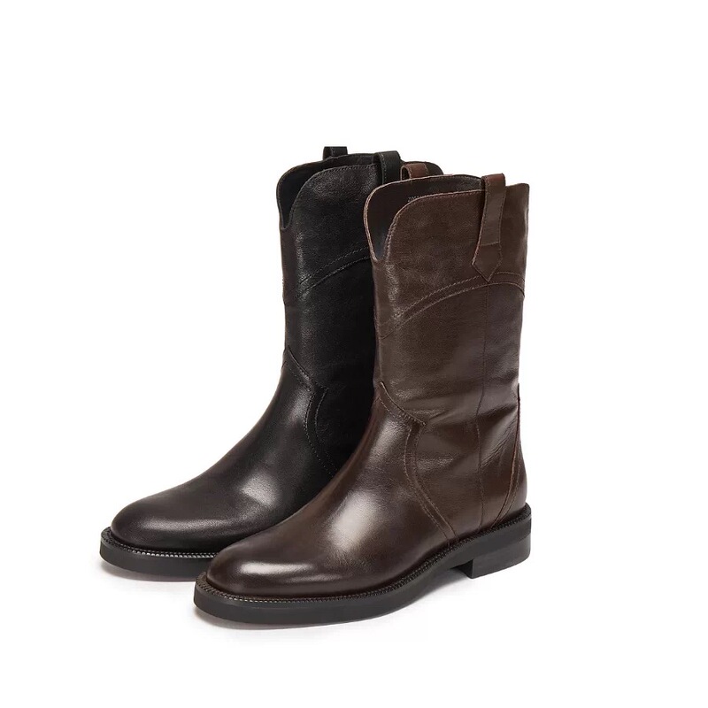 2025 New Utopian Western Boots, Cowboy Boots, Retro Mid-Boots, Fashion Boots, Women's Boots, Same Style as in Shopping Malls, Z0521 2025 New Utopian Western Boots, Cowboy Boots, Retro Mid-Boots, Fashion Boots, Women's Boots, Same Style as in Shopping Malls, Z0521