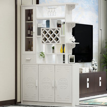 Entering living room partition foyer wine cabinet double-sided feng shui entrance entrance gallery cabinet shoe cabinet modern simple decorative screen Cabinet