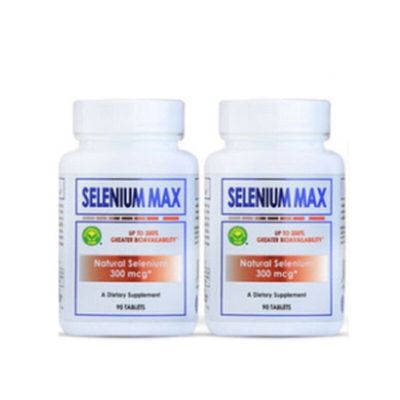 美国进口硒片补硒麦芽硒非酵母*2瓶
