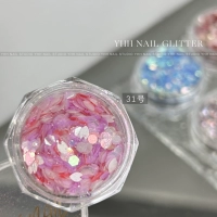 Блестки для ногтей, 31 оттенок