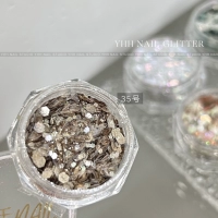 Блестки для ногтей, 35 оттенок