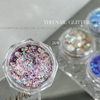 Блестки для ногтей, 26 оттенок