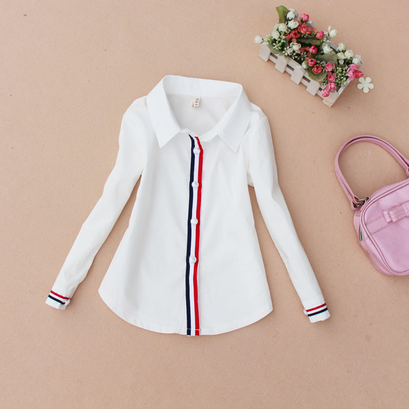 Chemise fille à manche longue - Ref 2084460 Image 12