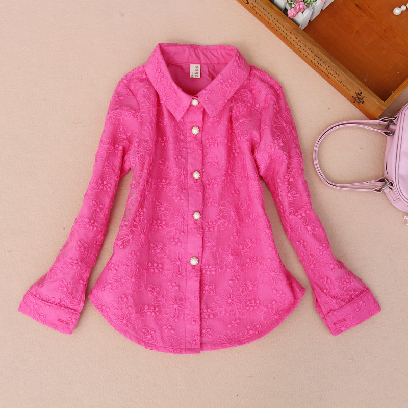 Chemise fille à manche longue - Ref 2084576 Image 50