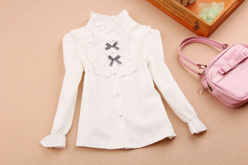 Chemise fille à manche longue - Ref 2085311 Image 14