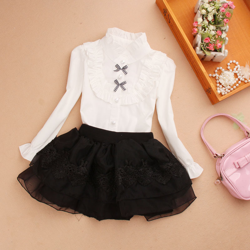 Chemise fille à manche longue - Ref 2085311 Image 16